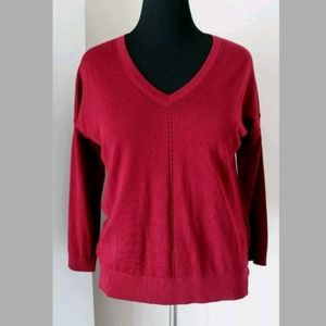 Brooks Brothers Red Fleece V Neck Long‎ Sleeve Extr